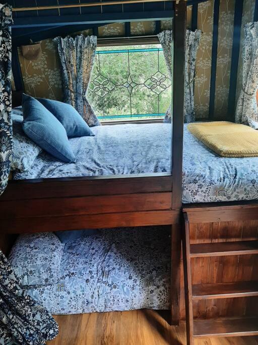 Apartamento Off Grid Rosie Sheperd Hut And Summerhouse Plus 1 Acre At Tanyrallt Llanybyther Exterior foto